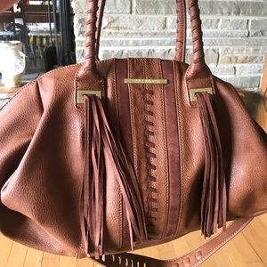 Steve Madden cognac bginger satchel!